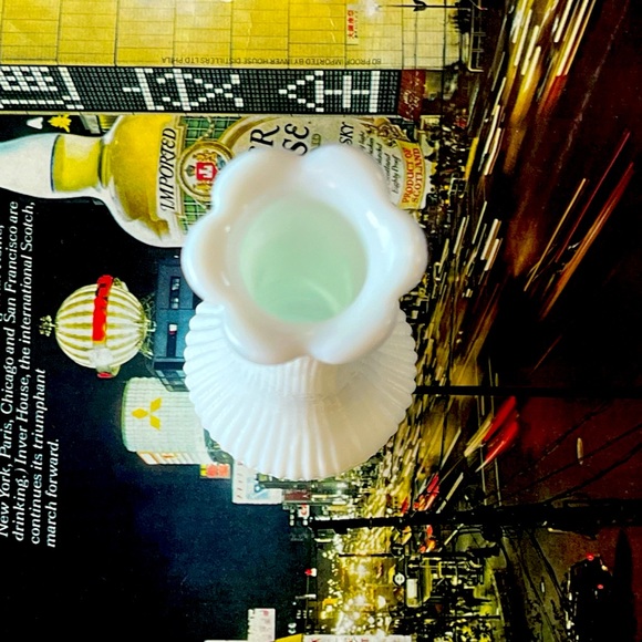 Vintage Randall Milk Glass Bud Vase - Picture 3 of 3